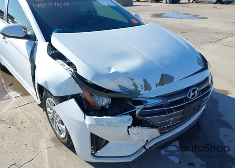 2019 Hyundai Elantra Se z USA, uszkodzony, nr VIN 5NPD74LFXKH436851